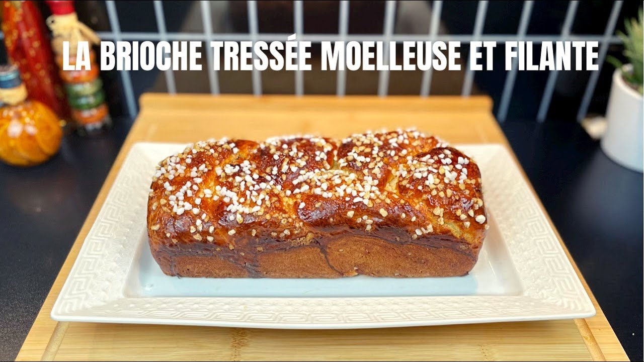 LA BRIOCHE TRESSÉE HYPER MOELLEUSE ET FILANTE SANS ROBOT NI PÉTRISSAGE / FLUFFY BRIOCHE /بريوش لذيذ