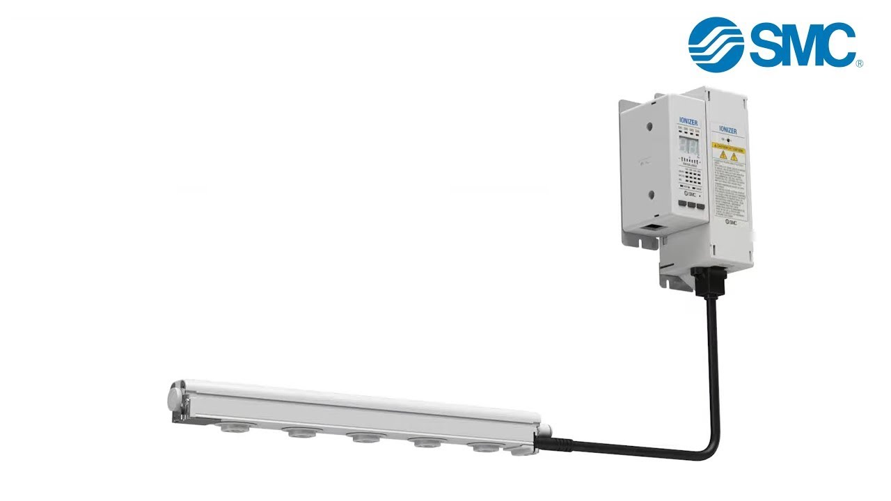SMC's New Product Description: IZT Series – Separate Controller Bar Type Ionizer