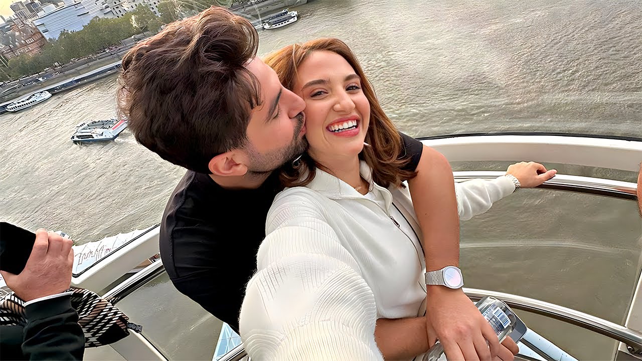غيث مروان وسارة طلعنا London Eye مع اسامه مروة وانس واصالة 😍