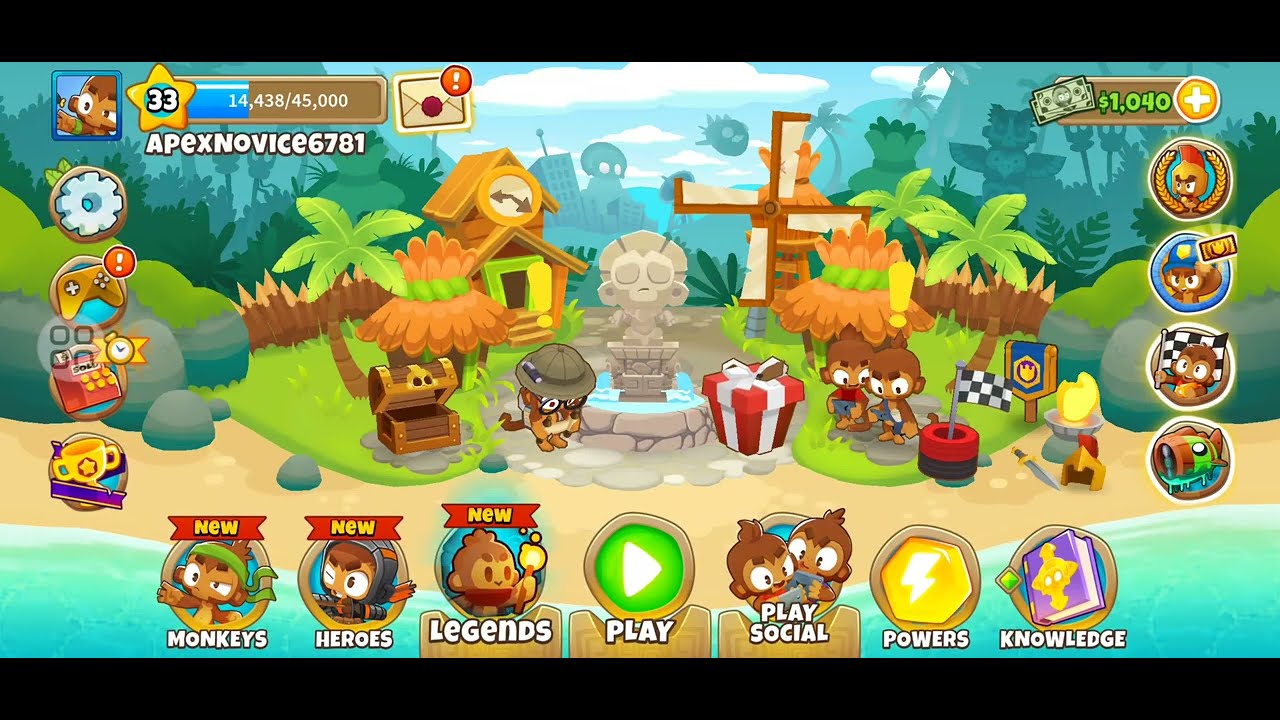 Beating medium round on btd6