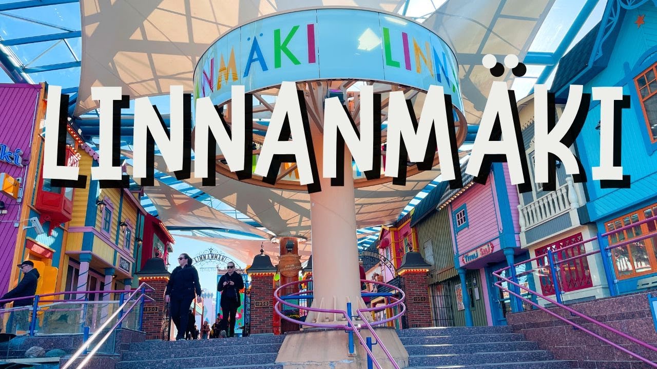 LINNANMÄKI 2024 | AMUSEMENT PARK | HELSINKI | FINLAND | SUOMI | WALKING TOUR | LUNAPARK | HUVIPUISTO