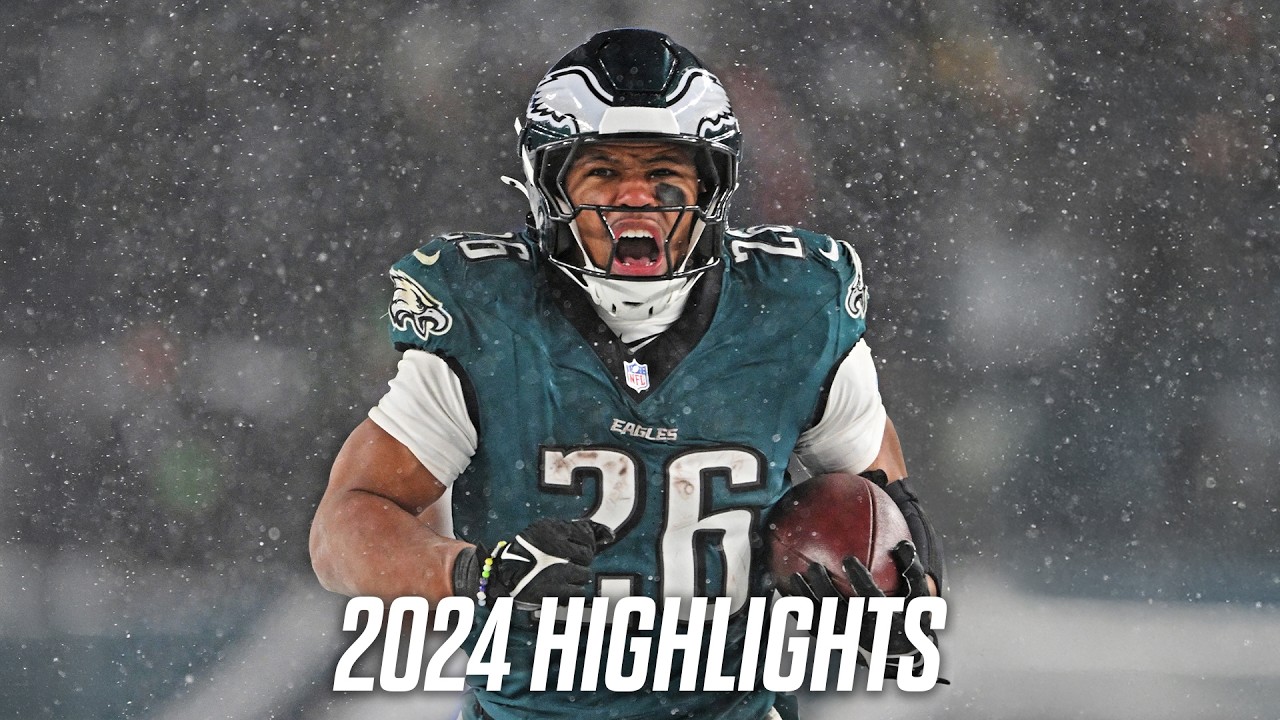 Greatest NFL Rushing Season Ever - Saquon Barkley Highlights
