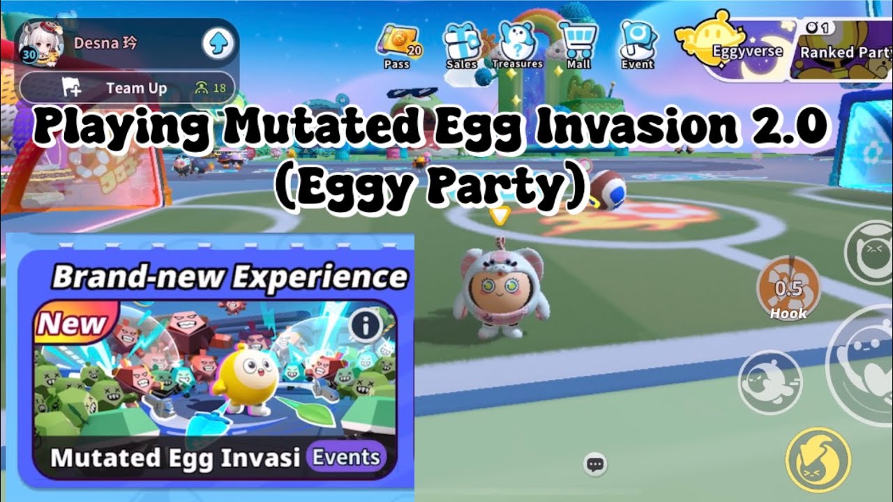 Playing Mutated Egg Invasion 2.0 (Eggy Party)