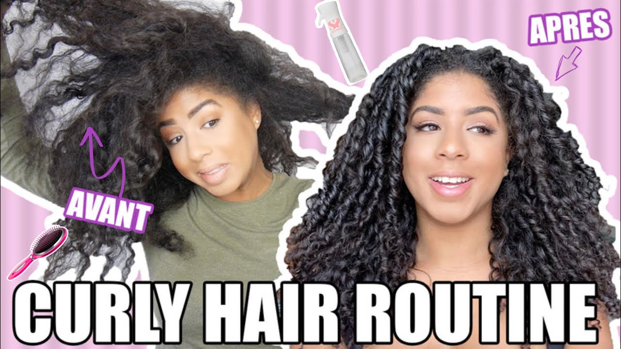 MA NOUVELLE CURLY HAIR ROUTINE !