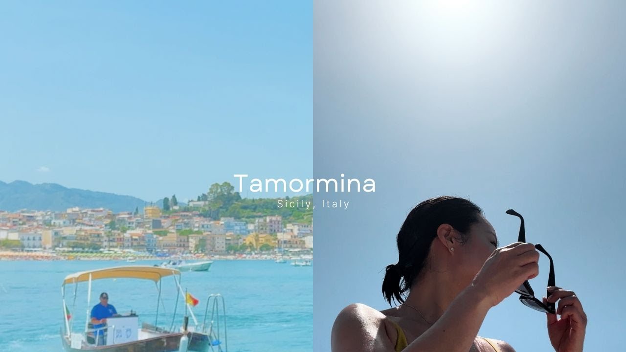 Taormina, Sicily | 🇮🇹 Vacation Vlog  Ep.1 시칠리아 타오르미나