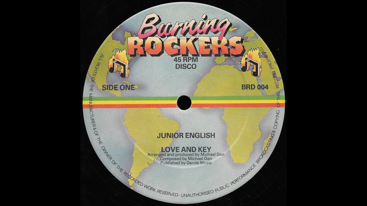 JUNIOR ENGLISH ♦ Love & Key / Key Down {BURNING ROCKERS 12