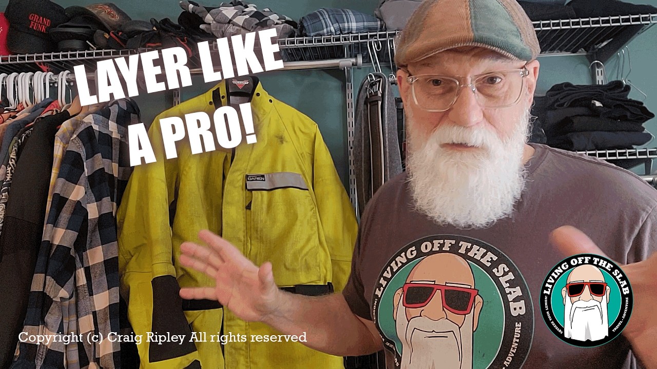 Ubieraj się warstwowo jak profesjonalny motocyklista!