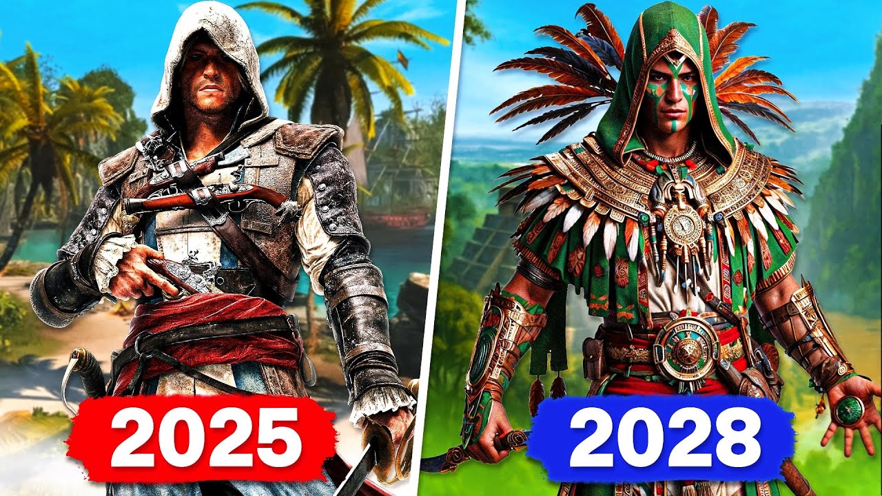 Les Nouveaux Assassin's Creed Dévoilés... (Black Flag Remake, Hexe, Scarlet)
