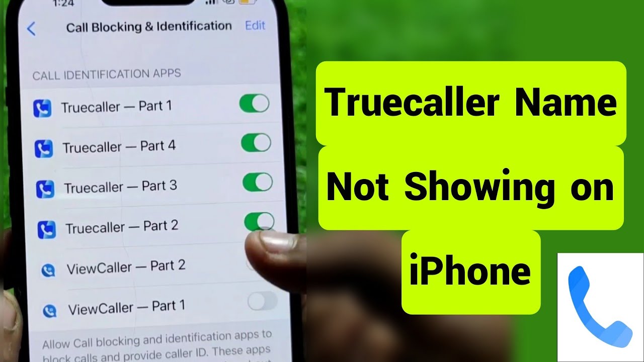 iPhone Fix Truecaller Name Not Showing Problem || iPhone Me Truecaller Name Show Nhi Karta