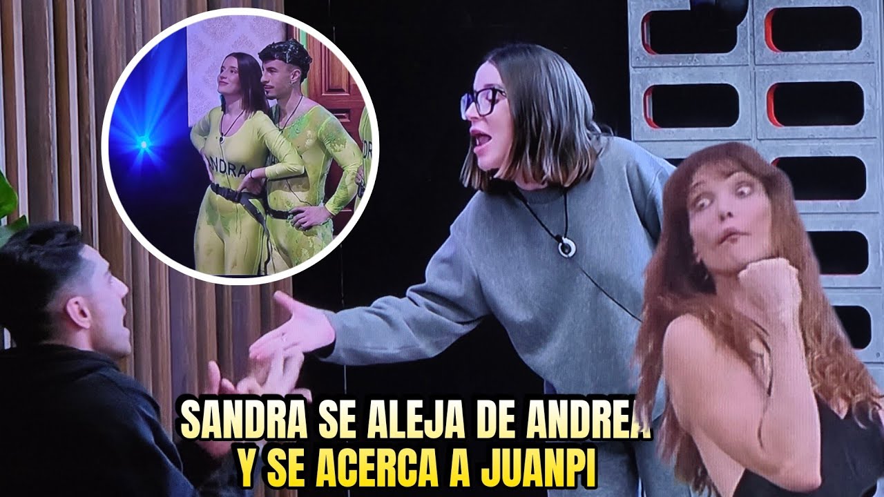 Sandra se aleja de Andrea y se acerca a Juanpi❗️El misterio del refregón en el wc