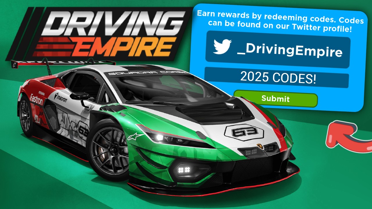 *EVERY* Working Code in Driving Empire!! (2025)