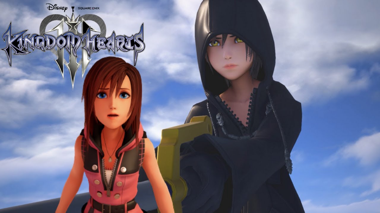【KH3】カイリ(セミロング)VSシオン　終わりの世界【キングダムハーツIII MOD】Kairi VS Xion