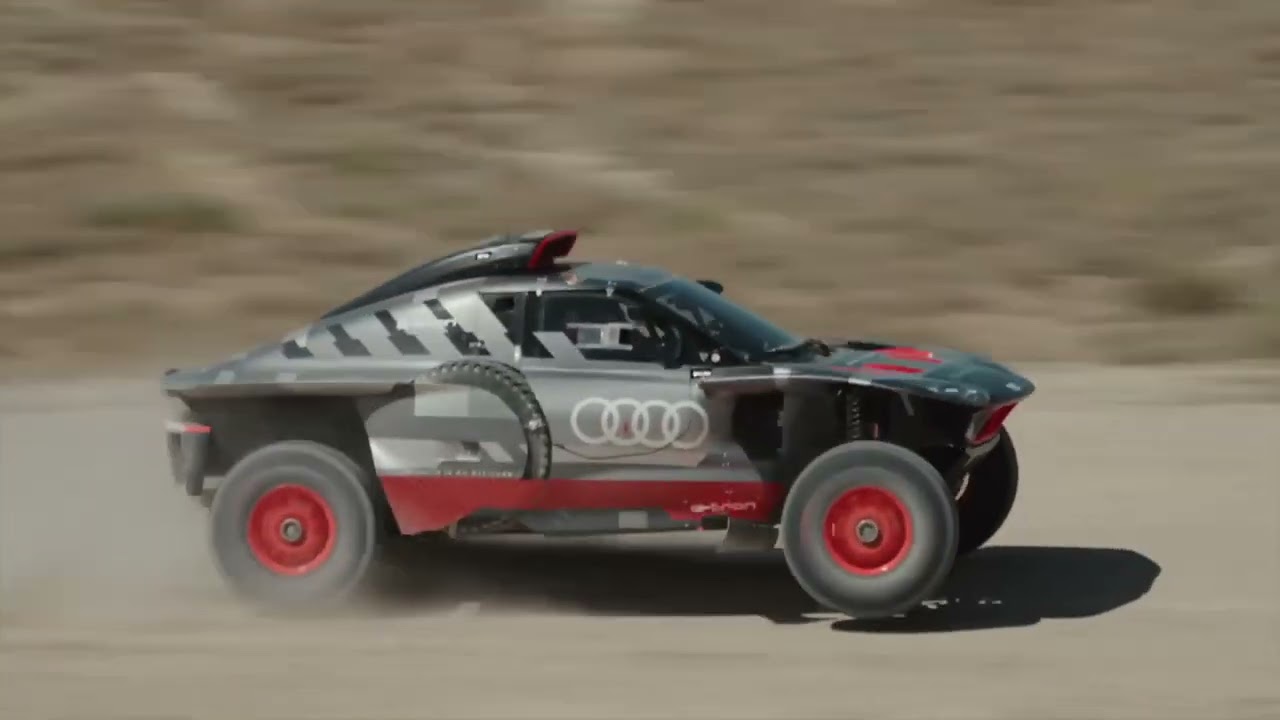 Audi RS Q e-tron E2 Testing in Zaragoza
