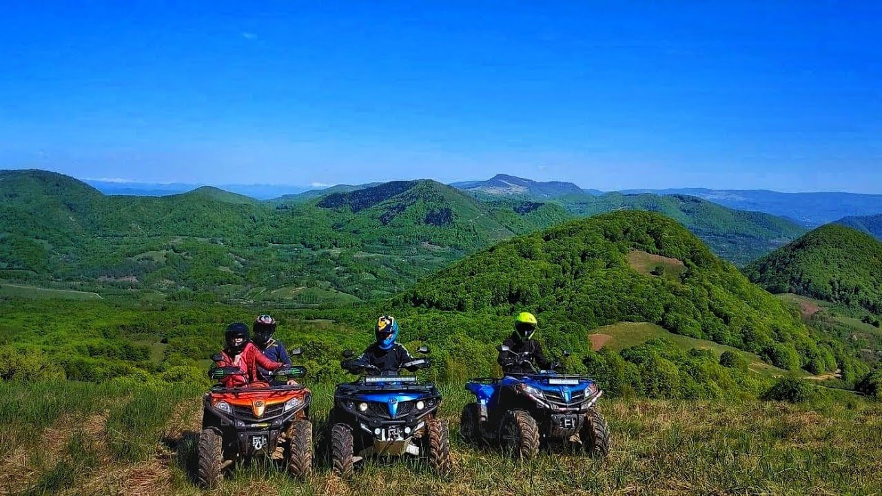 Am sarit cu ATV-ul/Iesire in familie/ATV Vlog #CfMoto​ 450s(Partea II)