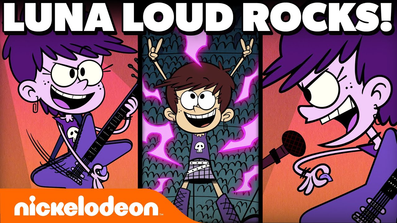 Luna Loud's Ultimate Music Marathon 🎸 | The Loud House | Nicktoons