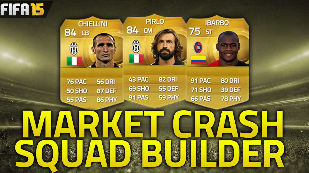 FIFA 15 Ultimate Team Market Crash Squadbuilder!