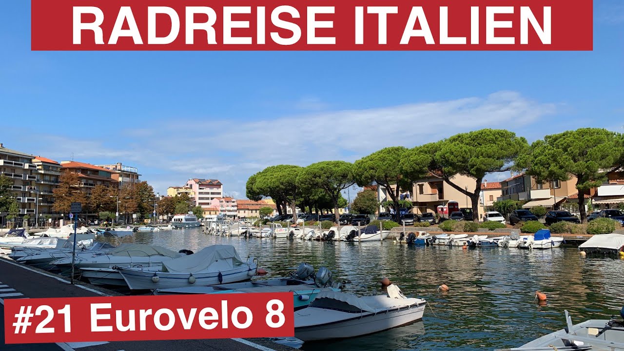🇮🇹 Von Grado bis Villa Opicina bei Triest | Italien | Eurovelo 8 | Etappe 2