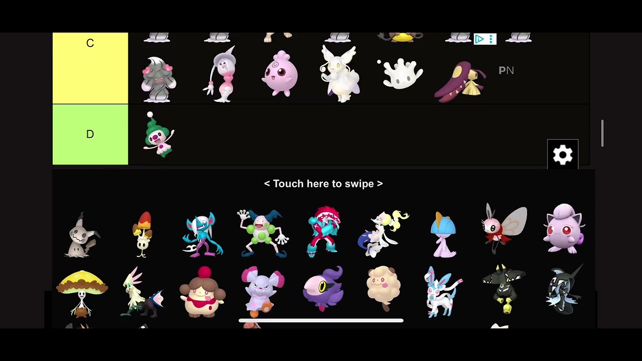 Shiny fairy types tier list 