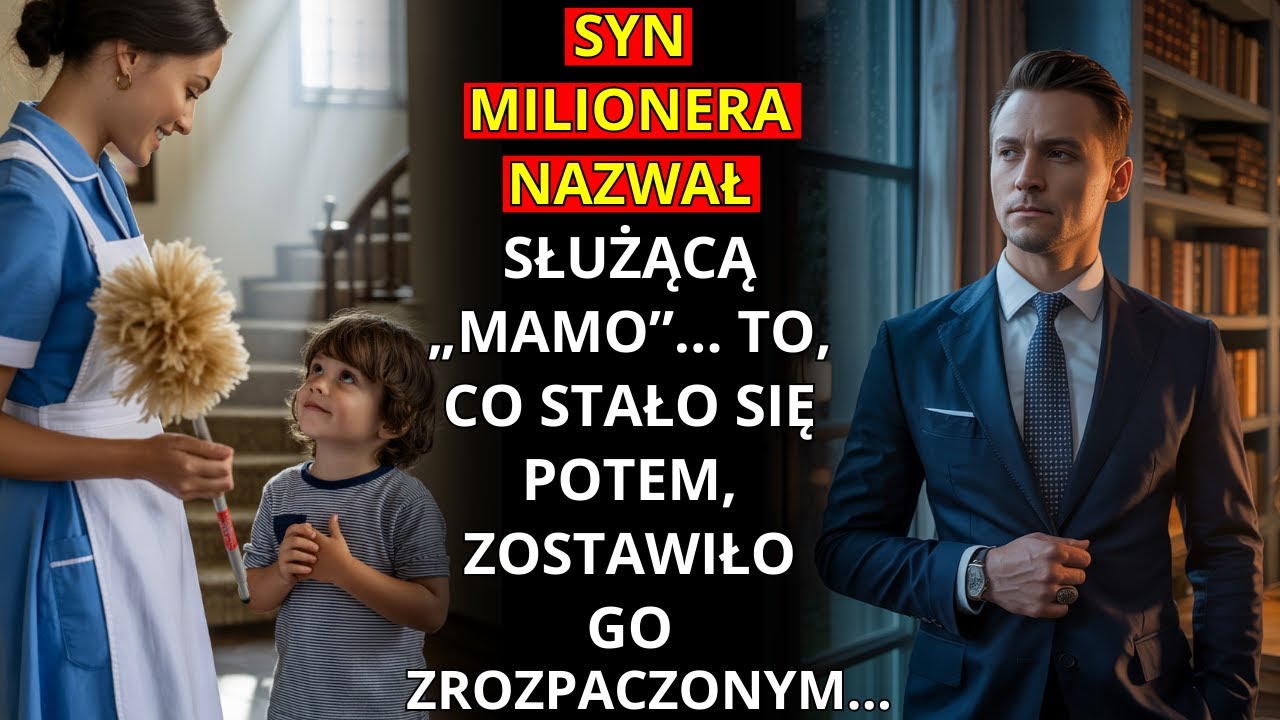 SYN MILIONERA NAZWAŁ SŁUŻĄCĄ „MAMO”… TO, CO STAŁO SIĘ POTEM, ZOSTAWIŁO GO ZROZPACZONYM…