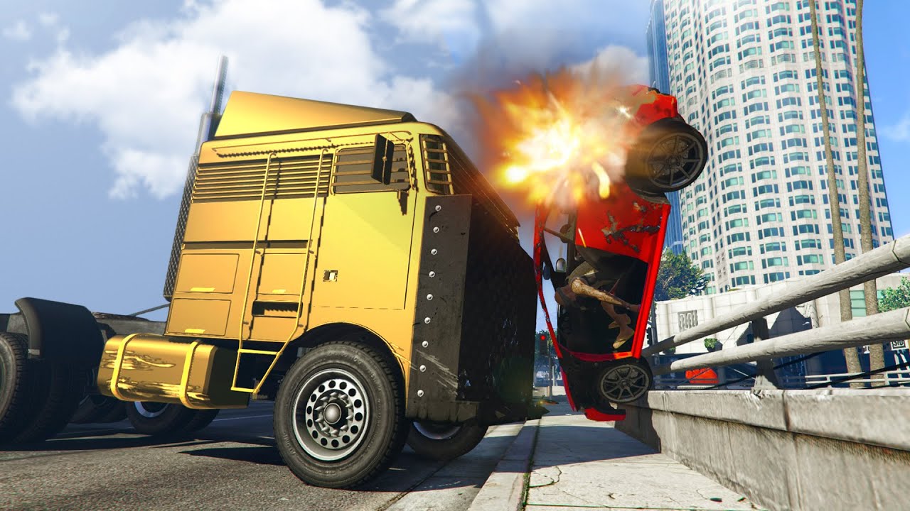 THIS VEHICLE IS A LOT STRONGER THAN I THOUGHT! *MOC TROLLING!* | GTA 5 THUG LIFE #502
