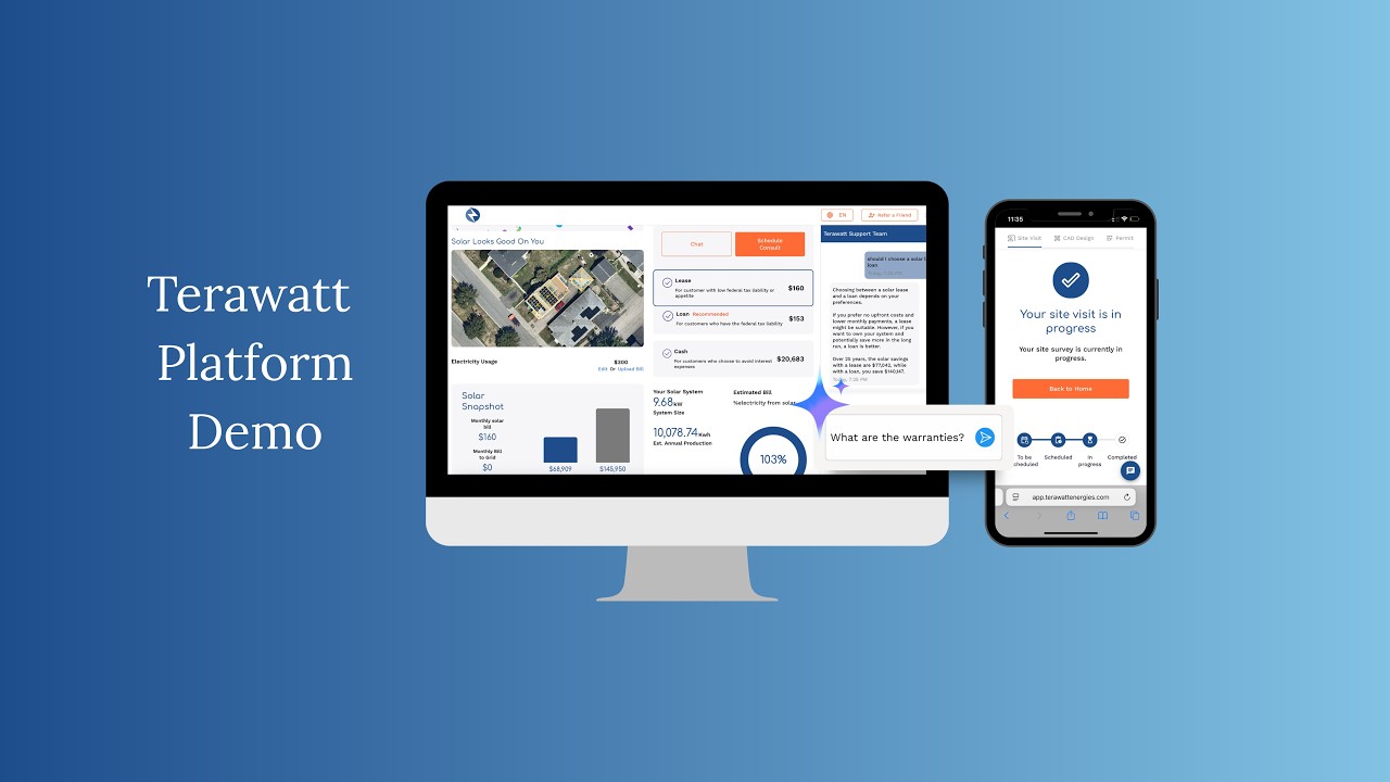 Terawatt Platform Demo