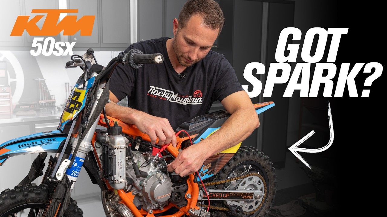 How To Test the Ignition System on a KTM 50 SX