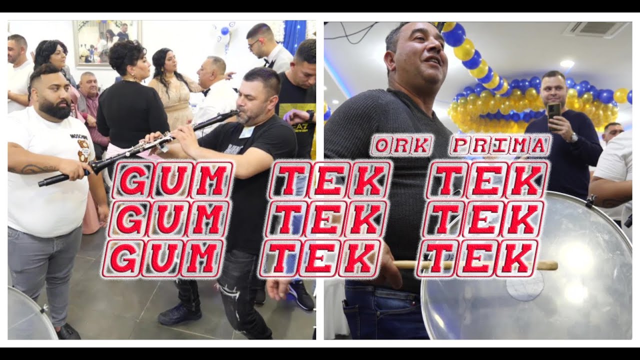 (NOVO) ORK PRIMA - GUM TEK TEK , DAVULI KUCHEK 2023 LIVE GENT BELGIA (NOVO)