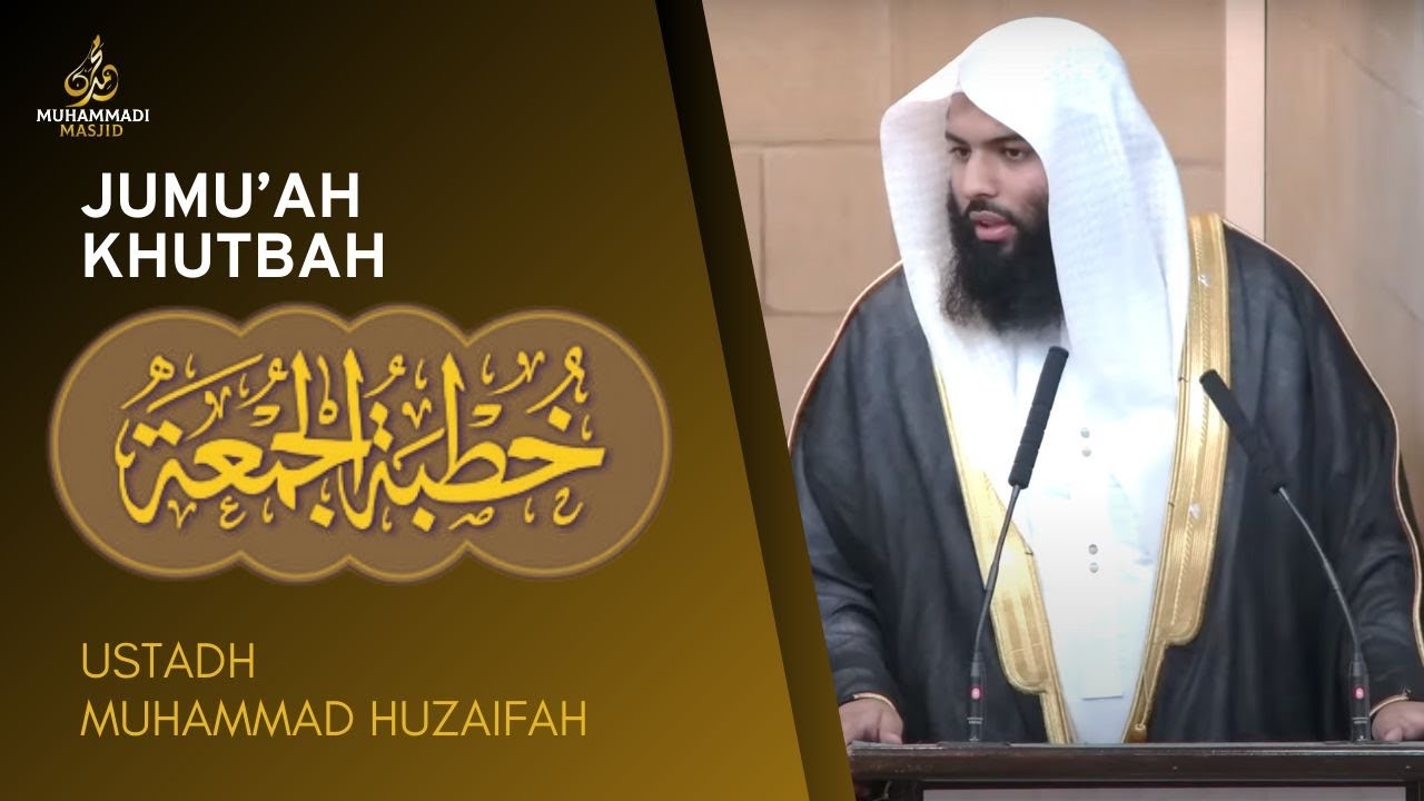 Fasting For My Sake || Jumu'ah Khutbah || Ustadh Huzaifah