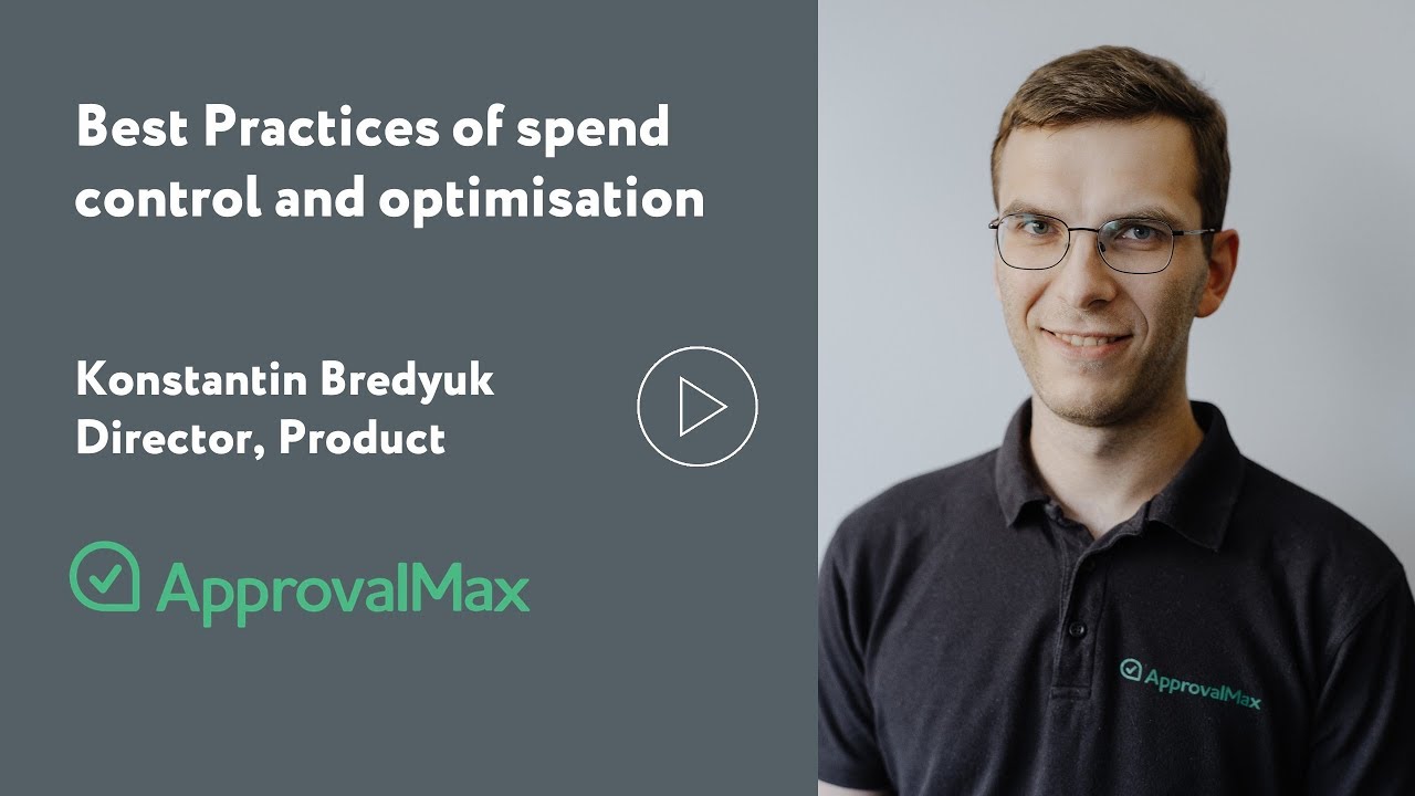 Best Practices of spend control and optimisation