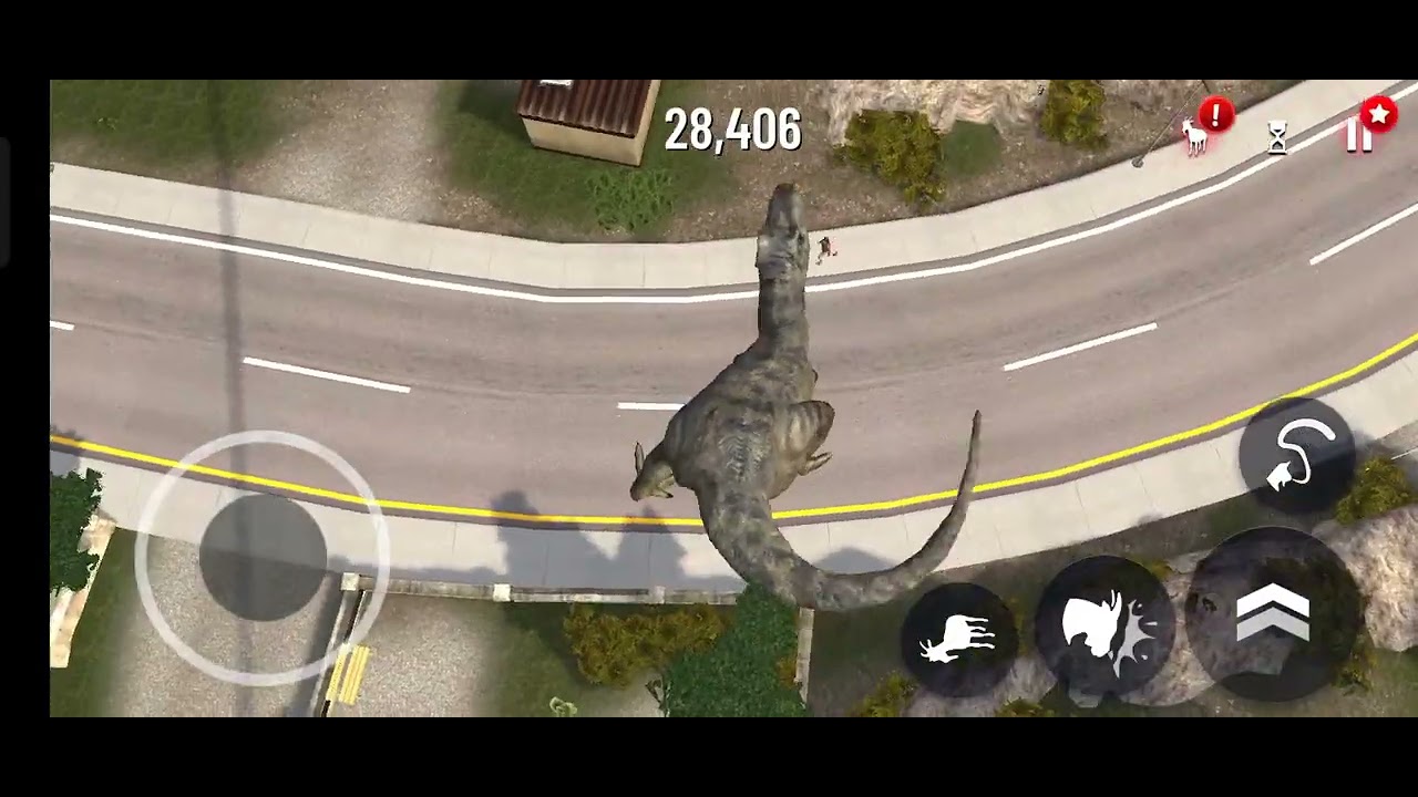 T-rex in goat simulator part 2 (MOST VIEWED VIDEO)