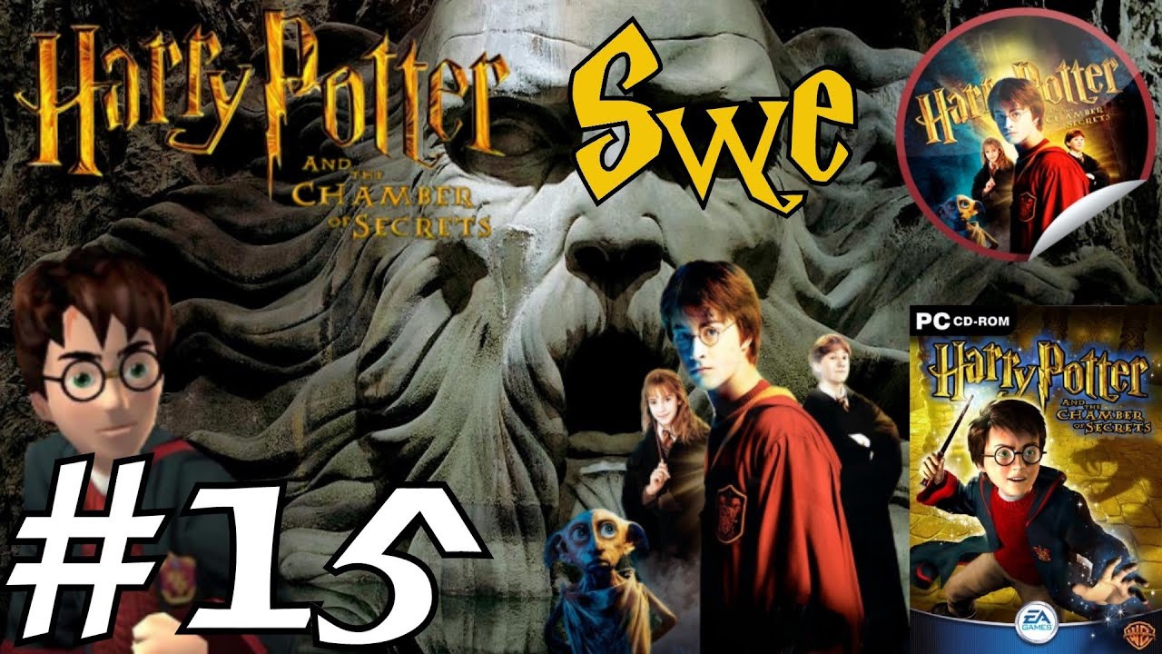 Harry Potter and the Chamber of Secrets - Walkthrough - Part 15 [Final BOSS] [Swedish]