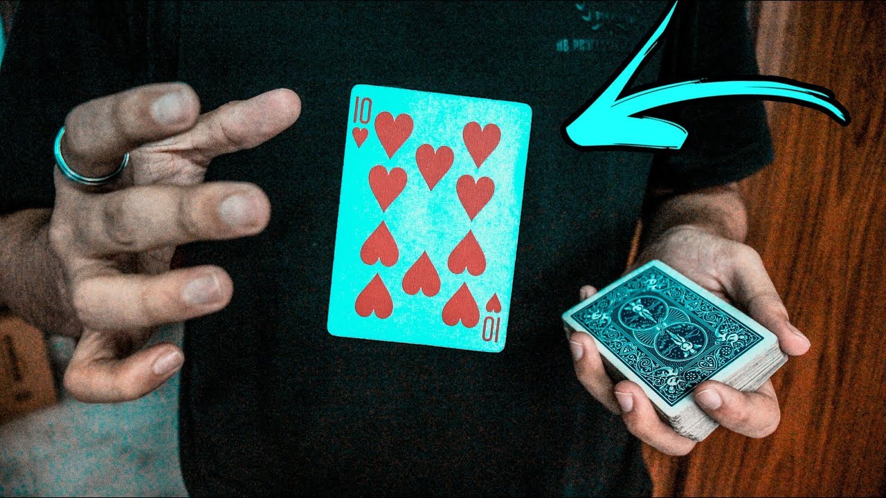 Make ANY Card FLY OUT - Card Magic TUTORIAL!!!