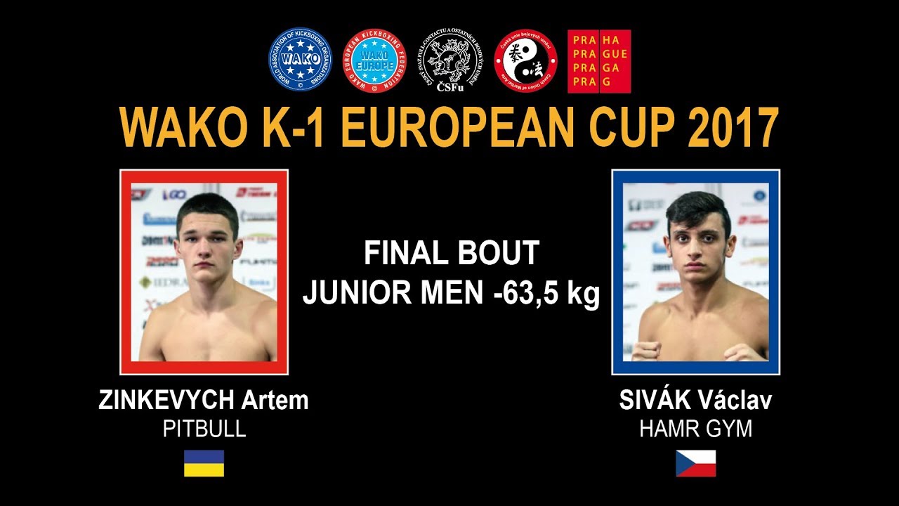 WAKO K-1 EUROPEAN CUP 2017 - FINAL BOUT JUNIOR MEN -63,5 kg