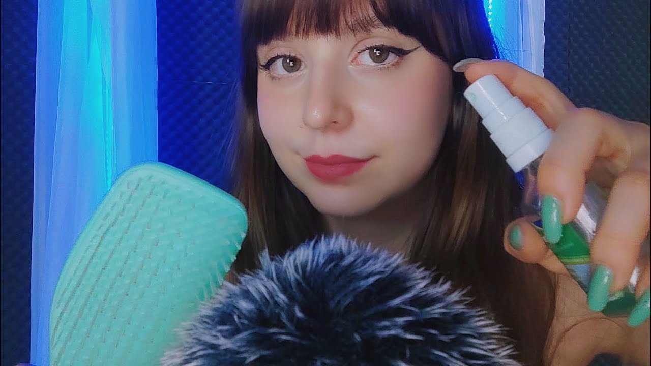 ASMR | Tia removendo caspa da sua cabeça de forma RÁPIDA