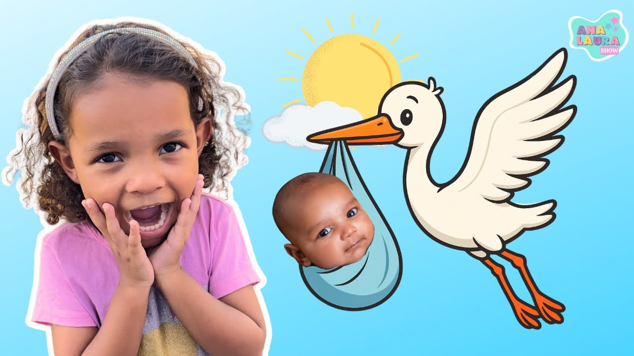 Meu Irmãozinho Nasceu 👶🏽🩵🎶- Música Infantil por Ana Laura Show