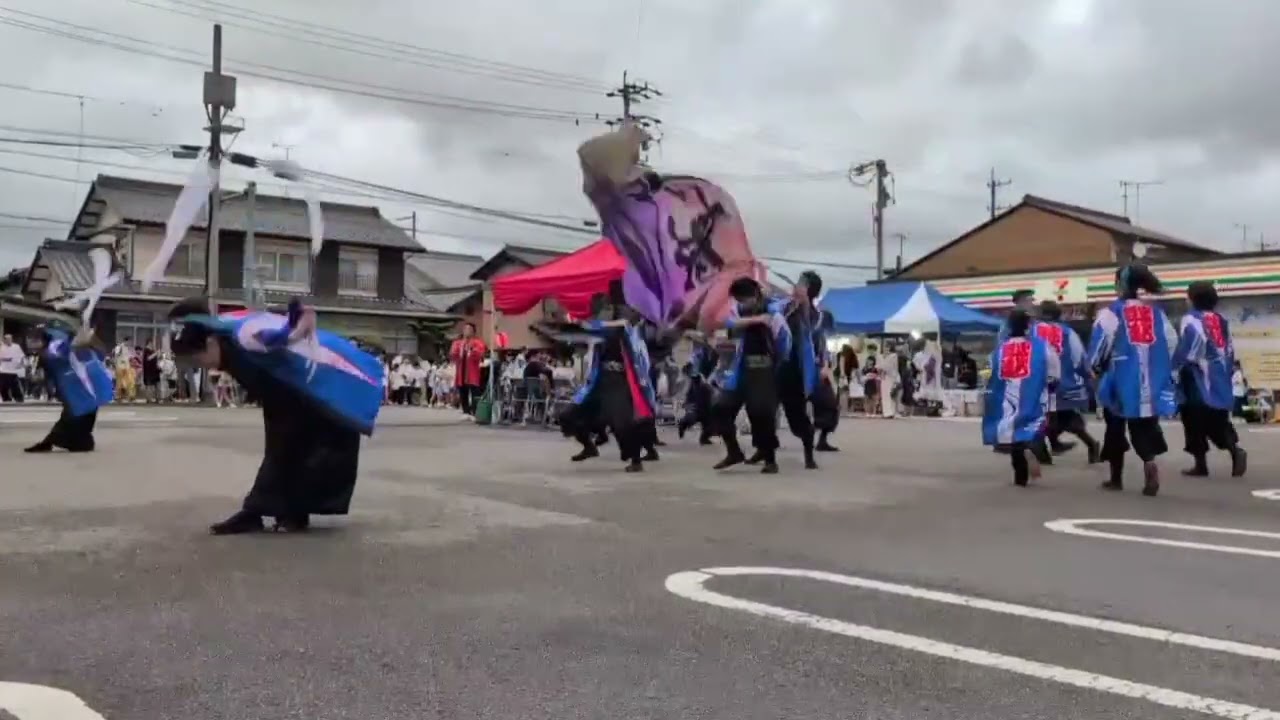 2025.09.13 第48回ろっけん通り歩行者天国 中央会場 〈2回目〉【かかみがはら炎舞連】