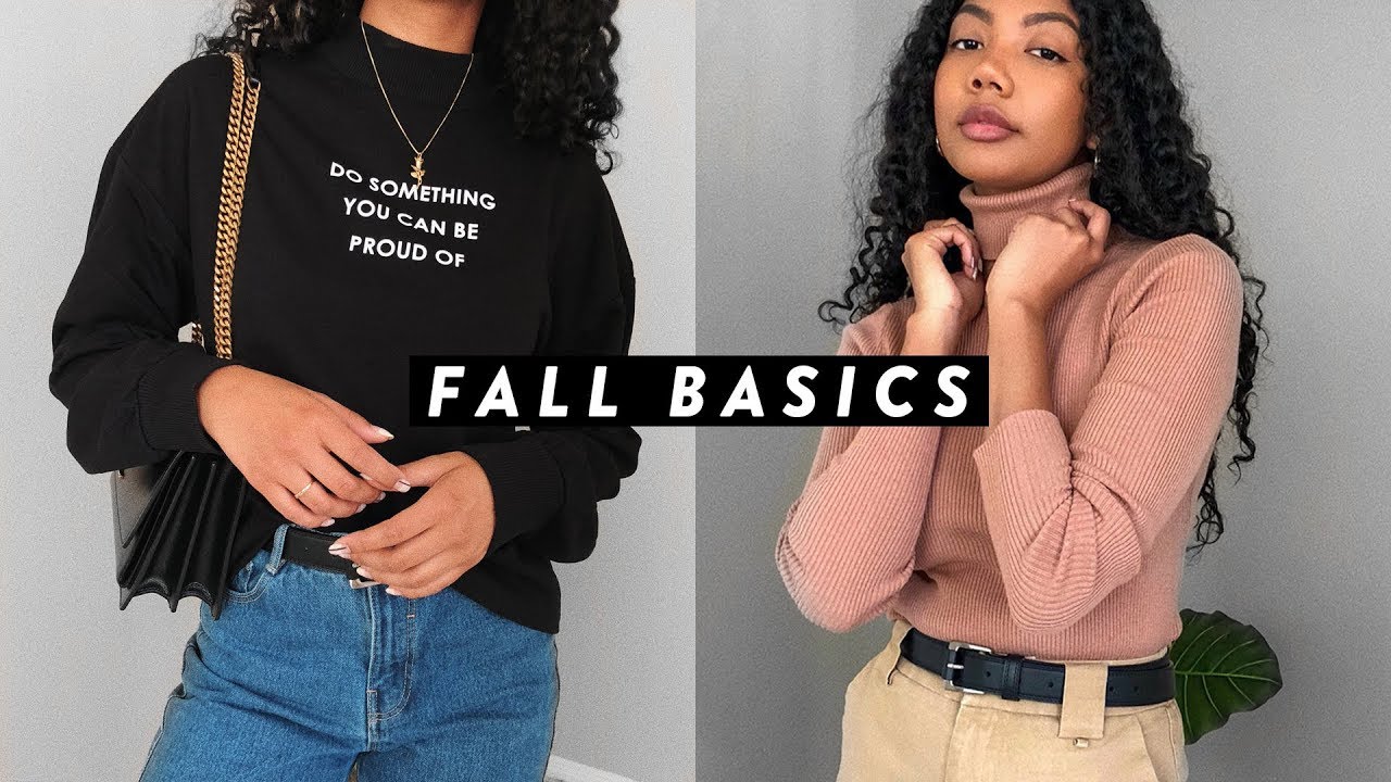 HOW TO BUILD A FALL WARDROBE WITH BASICS | Asia Jackson