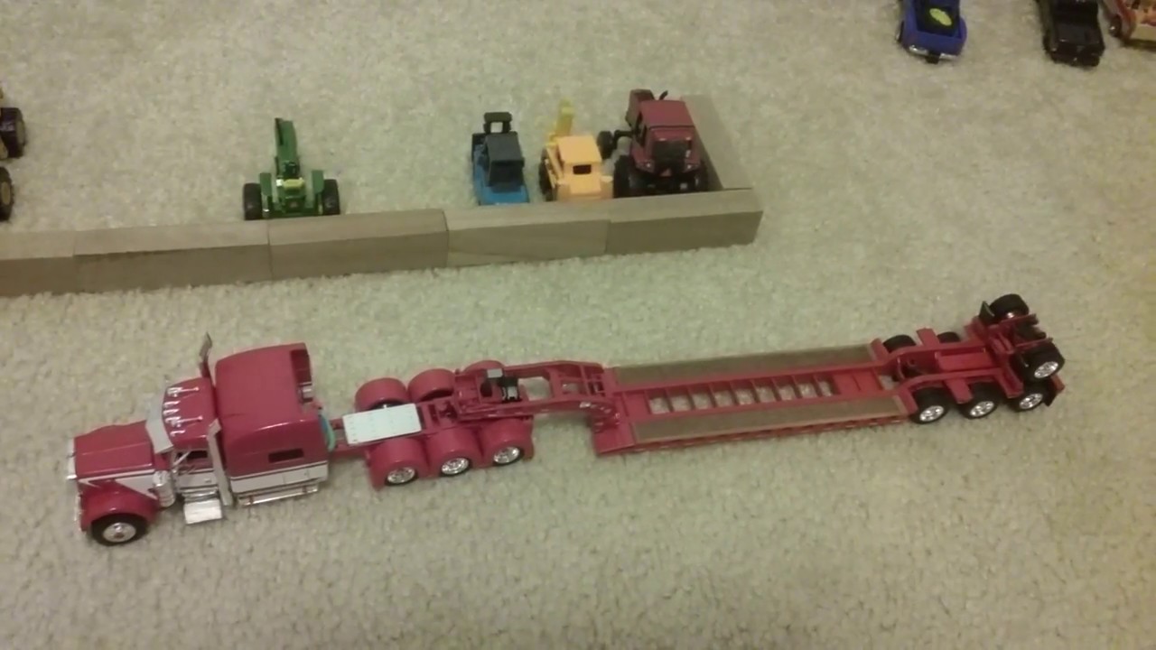 1/64 DCP PETERBILT 379 with lowboy review