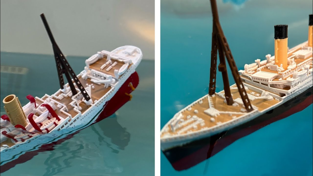 Titanic and Britannic Submersible Model Unboxing and Review!