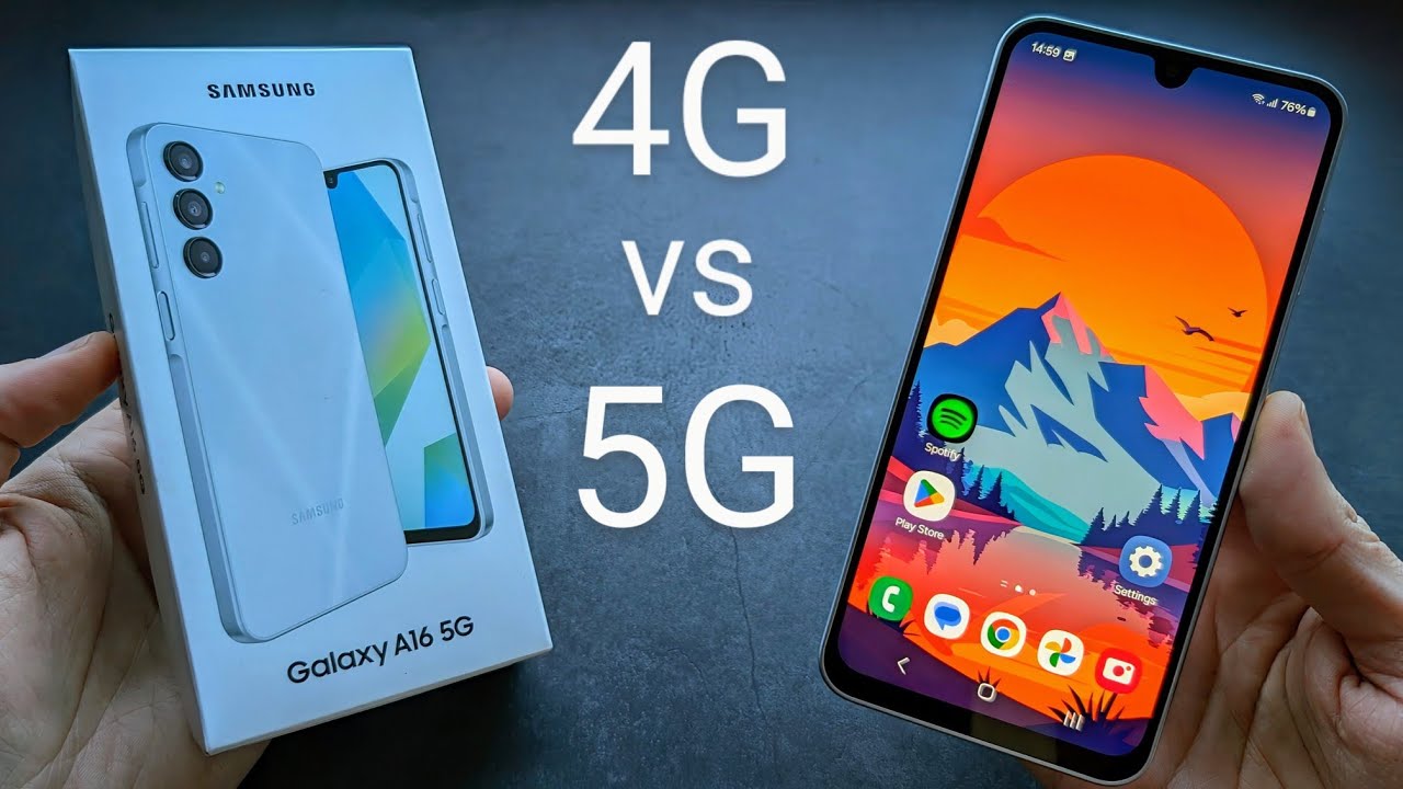 Samsung Galaxy A16 4G vs A16 5G - Don't Waste your Money...