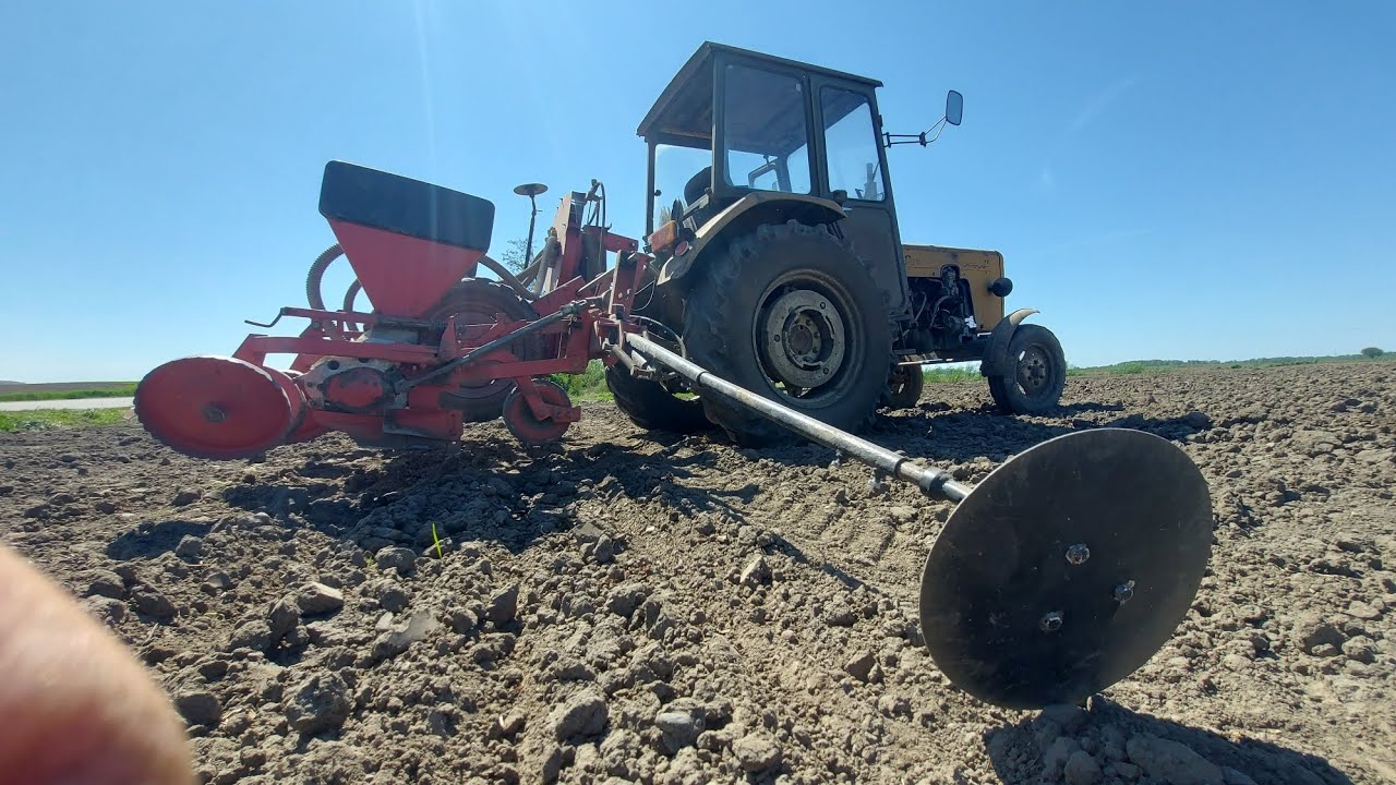 Znaczniki w siewniku kukurydzy Lely Benac | z mechanicznych na hydrauliczne.
