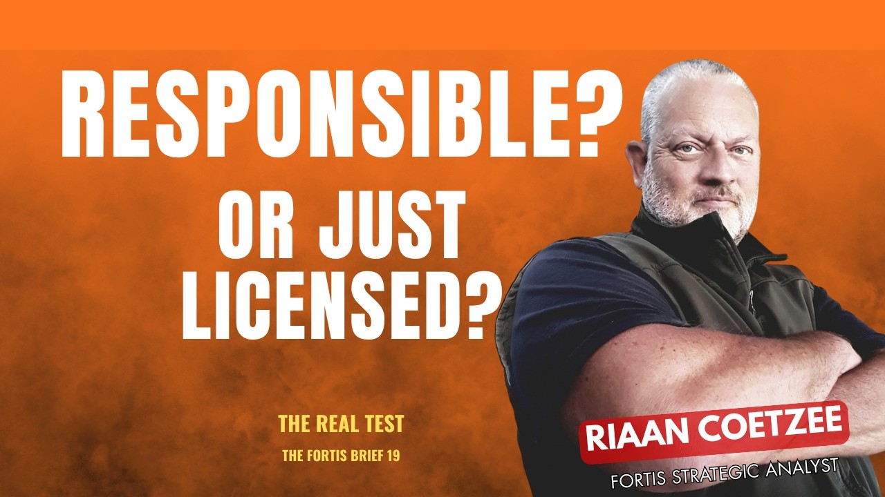 Responsible Firearm Ownership: More Than Just Following the Law | The Fortis Brief 19