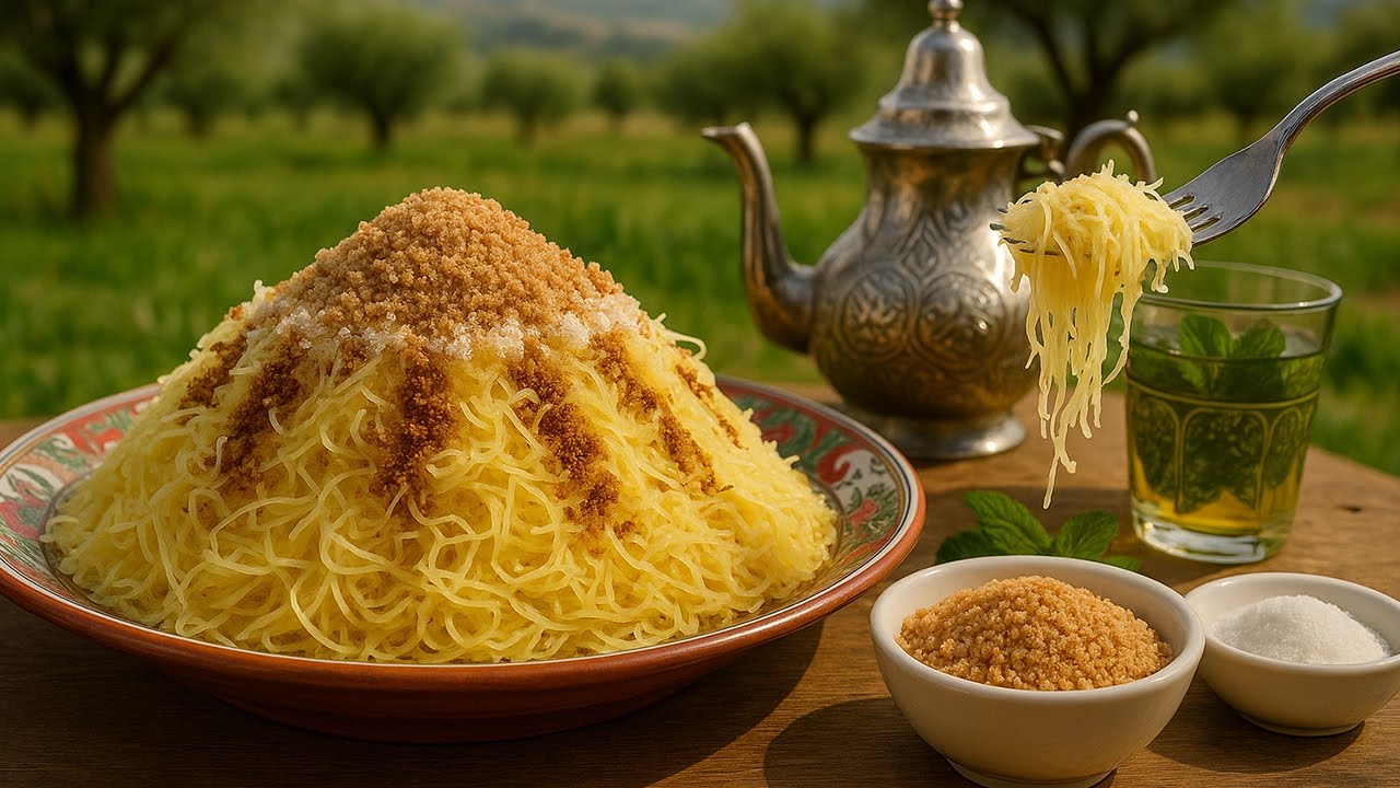 تحضير السفة بالدجاج على الطريقة التقليدية 🍗🍝 | وإصلاح مسكن الدجاج في يوم ريفي جميل