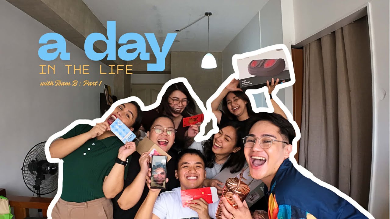 Day in the Life Vlog | Christmas Party with Team B 🎄✨ | Using DJI Osmo Action 4 | Part 1