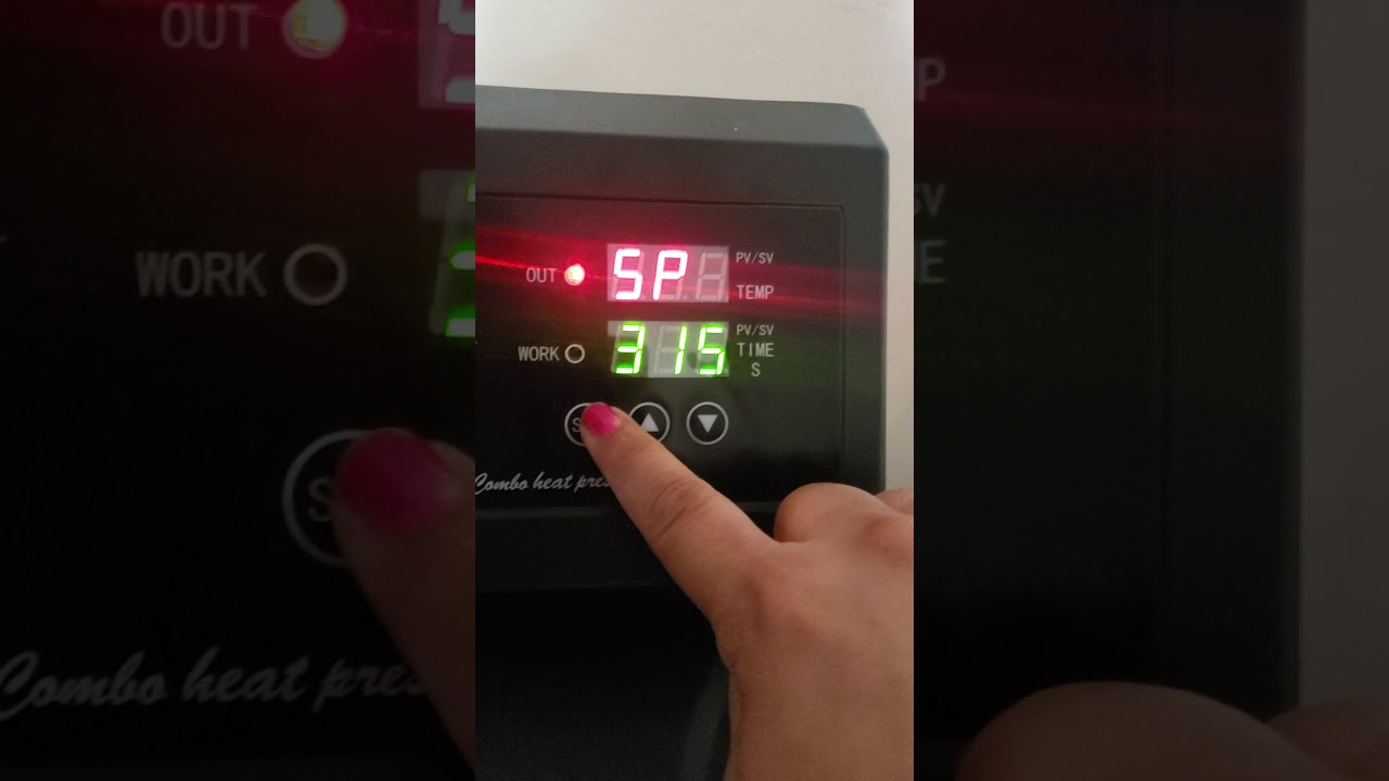 Heat Press Timer