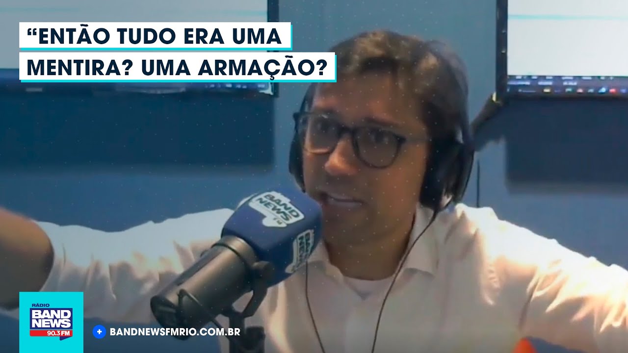 "Chegou a 400 anos de condenação e tudo foi embora?", diz Rodolfo sobre liberdade para Sérgio Cabral