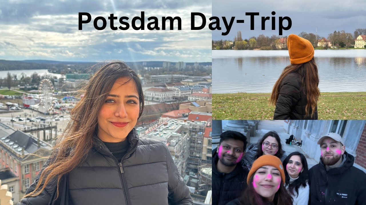 Day-trip to Potsdam | Exploring Brandenburg w Uni friends | Holi in Berlin😍| Exploring Germany 🇩🇪