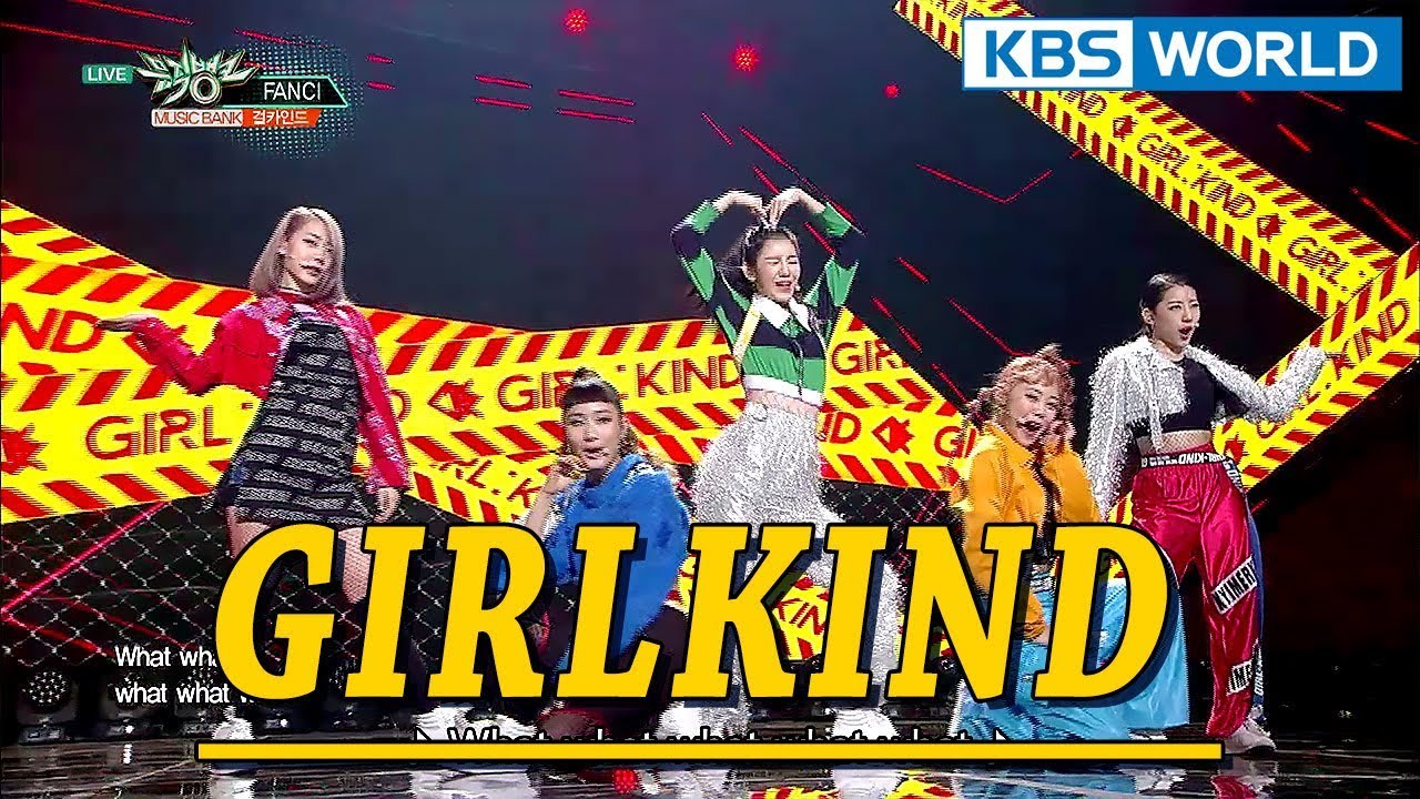 GIRLKIND (걸카인드) - FANCI [Music Bank / 2018.01.26]