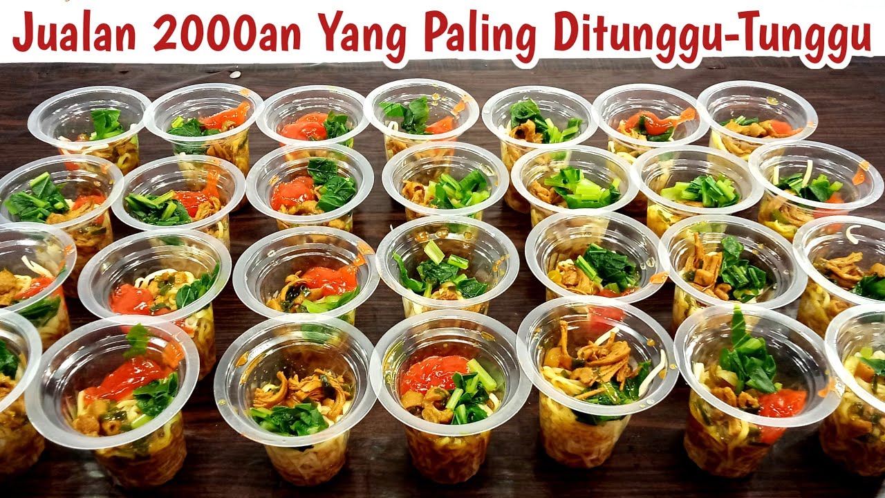 JAJANAN SEJUTA UMAT!! | MIE AYAM JUAL 2000AN SUPER ENAK & EKONOMIS | BEGINI TIPS DAN CARA BUATNYA!!