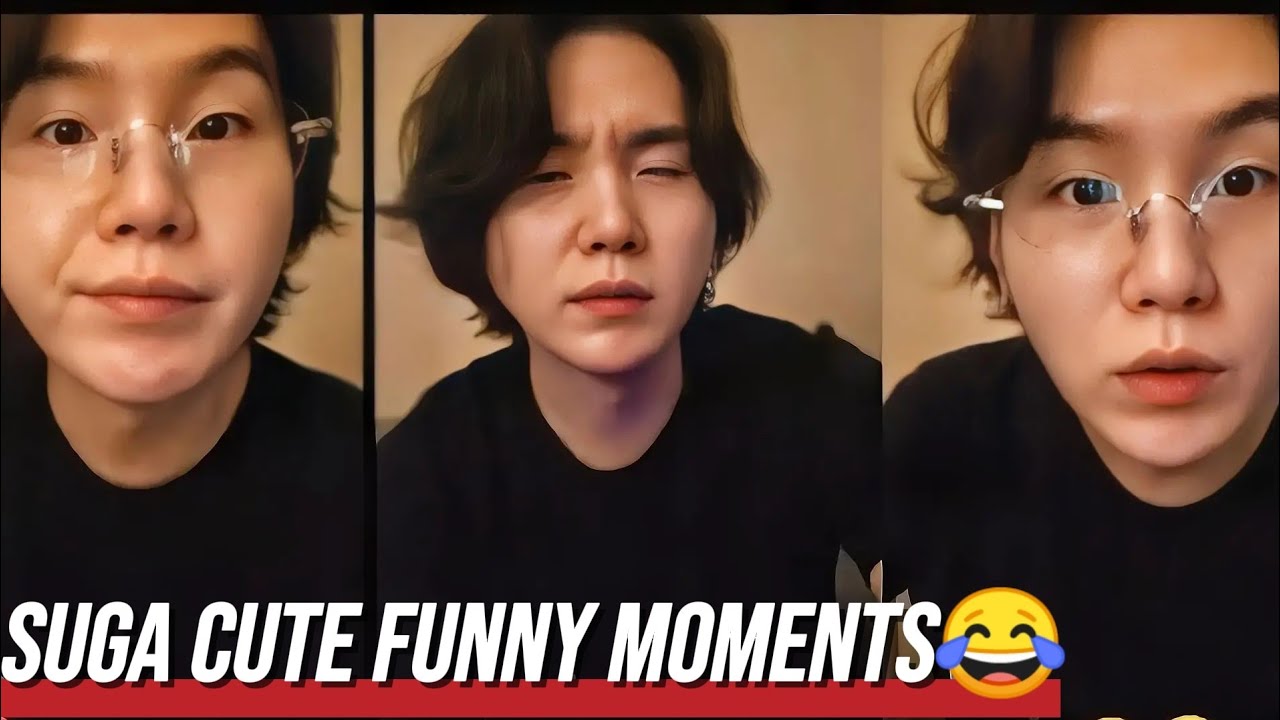 Suga Live CUTE AND FUNNY MOMENTS😂😍|Suga Live 💜 | Yoongi Being Adorable on Weverse Live | BTS